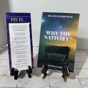 Dr David Jeremiah Why The Nativity Study Guide Book with‎ Bookmark
